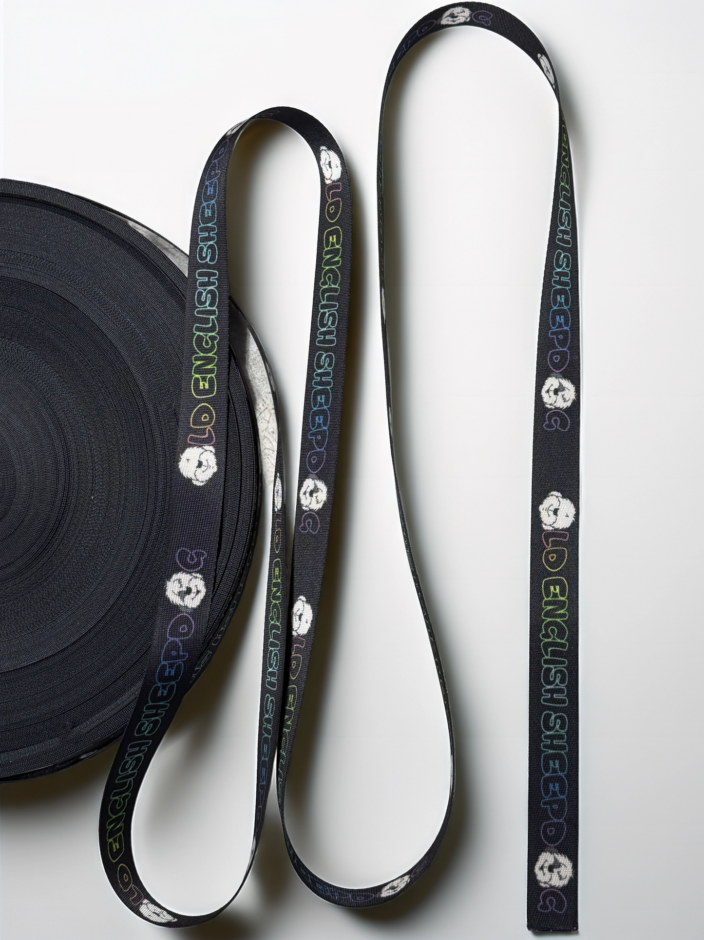 Gurtband Bobtail / OES – 25 mm Polyester, beidseitig bedruckt