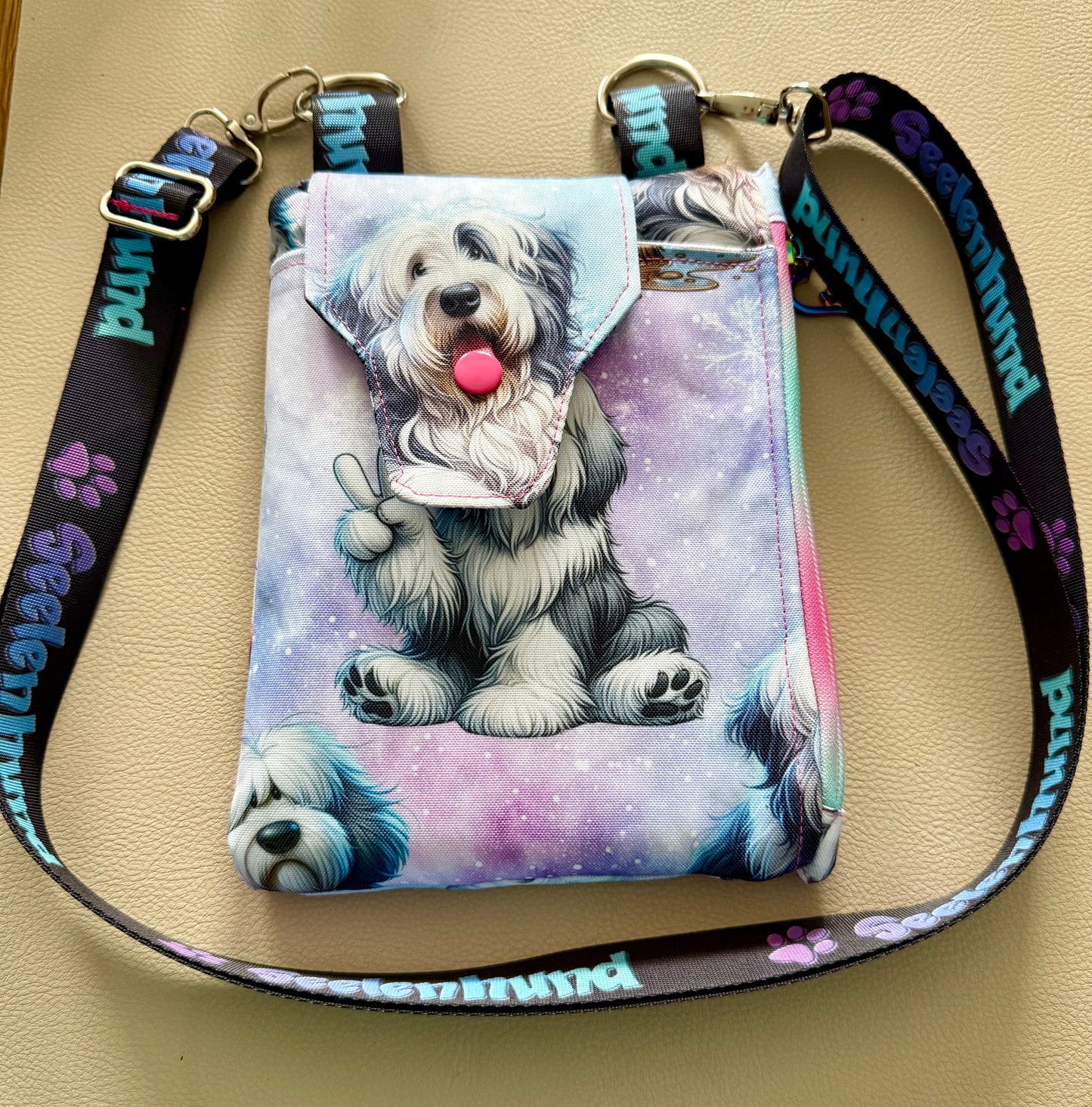 wasserfester Outdoorstoff - Old English Sheepdog Bobtail OES